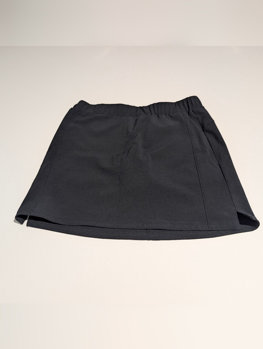 Columbia Black Omni-Shield Skort Mini Skirt Elastic Waist P/S